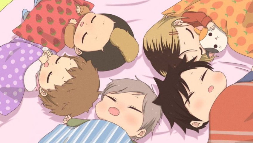 Gakuen Babysitters Anime Mengasuh anak