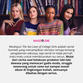 'The Sex Lives of College Girls', Ngobrolin Seks Tak Pernah Semenyenangkan Ini instatree