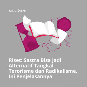 Sastra bisa jadi alternatif deradikalisasi instatree