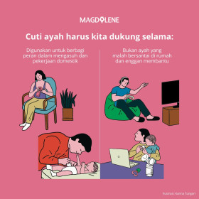 Cuti Ayah Harus Didukun Selama.... instatree