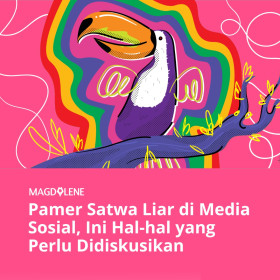 Pamer Satwa Liar di Media Sosial instatree