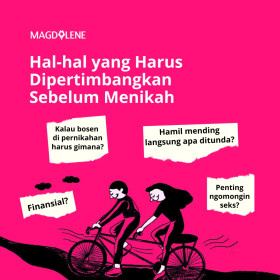 Hal-hal yang harus dipertimbangkan sebelum menikah