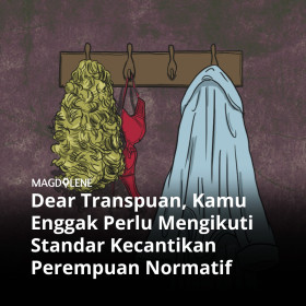 Transpuan, standar kecantikan heteronormatif instatree